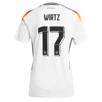 Deutschland Florian Wirtz #17 Fußballbekleidung Heimtrikot Damen EM 2024 Kurzarm